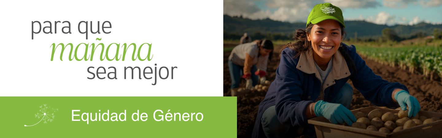 Mujer trabajando en el campo